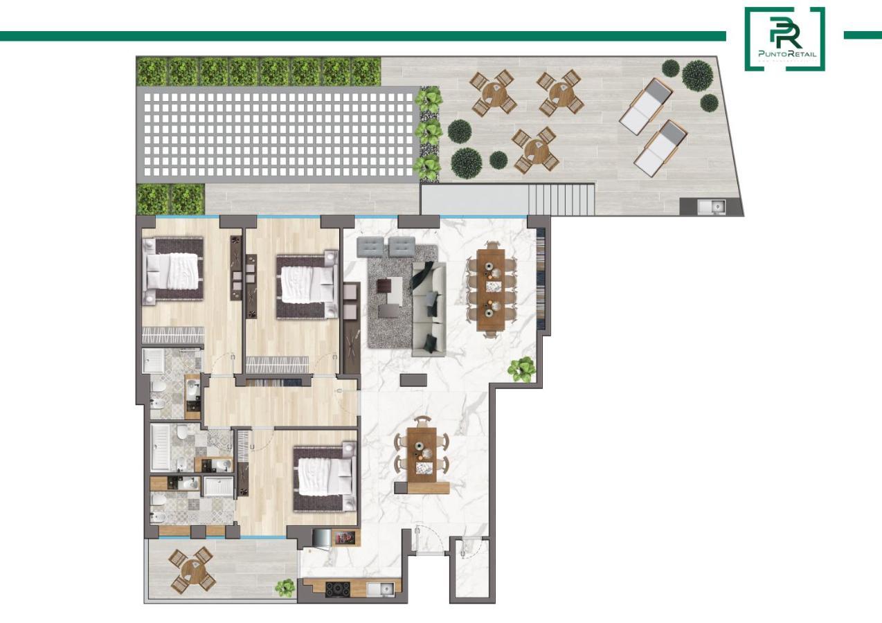 Terraced Apartment - Metro To Vatican & Center Rome Bagian luar foto