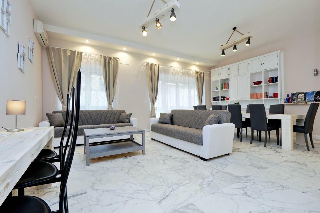 Terraced Apartment - Metro To Vatican & Center Rome Bagian luar foto