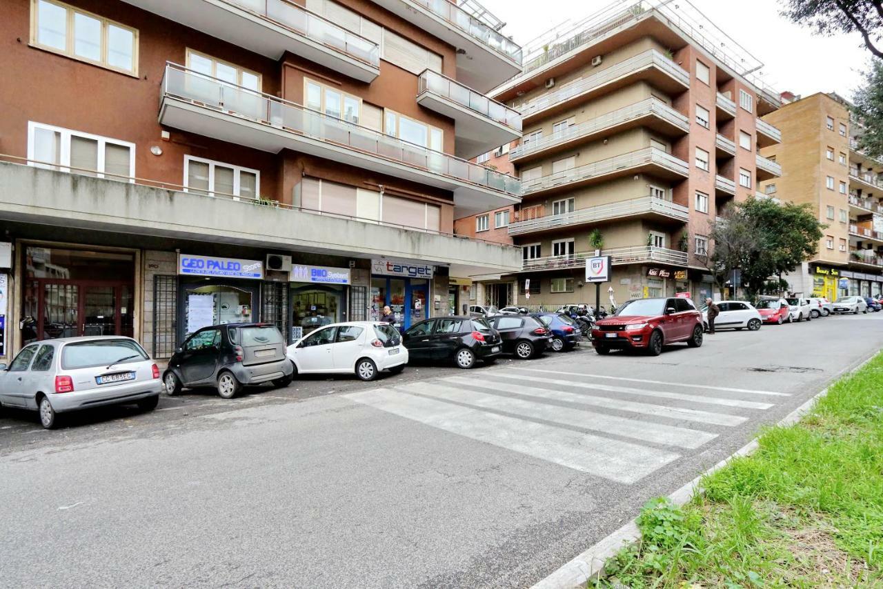 Terraced Apartment - Metro To Vatican & Center Rome Bagian luar foto